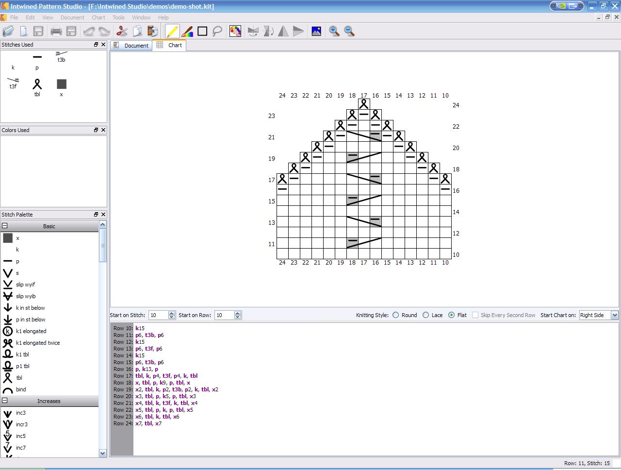 Crochet Charts Software